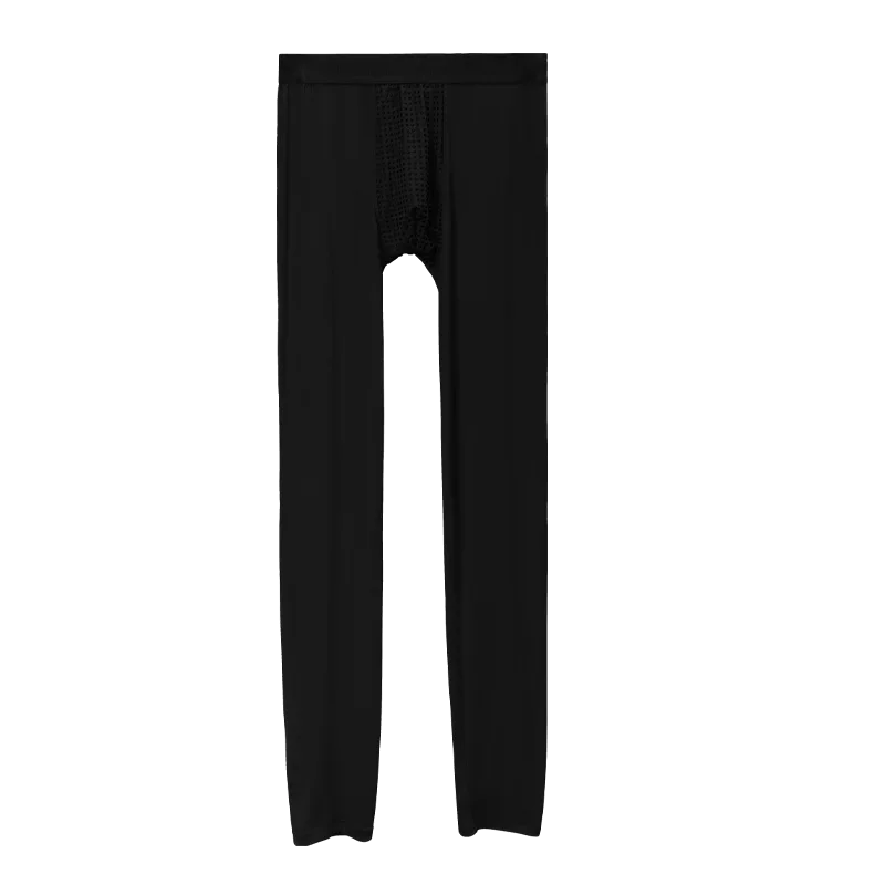 Herren-Thermounterwäsche, einteilig, dünn, eng anliegend, Jugendlinie, Herbst, schmale Leggings, Baumwolle, Wollhose