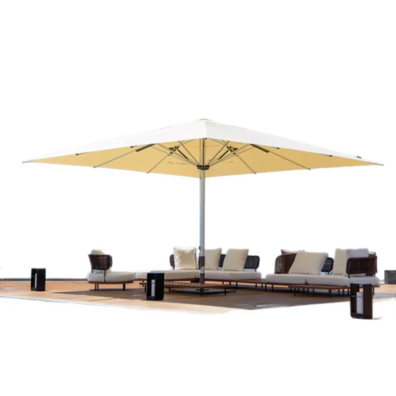 

Outdoor large parasol Outdoor commercial store Parking area Floor-to-ceiling umbrella Sunshade canopy Sun umbrella