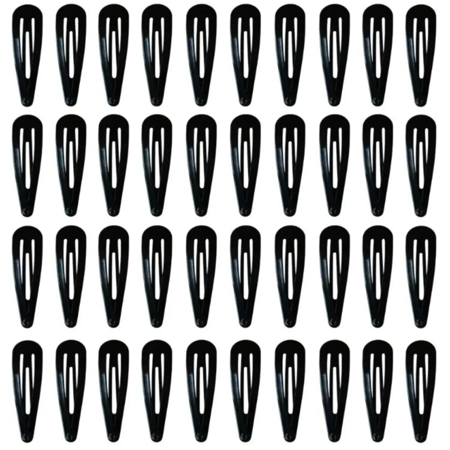 50 قطعة مقاطع الشعر المفاجئة لون الحلوى لامعة 2 بوصة لا زلة دبابيس الشعر المعدنية مقاطع المشابك اكسسوارات للطفل الفتيات الصغار #5