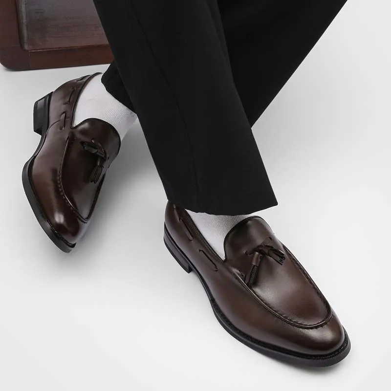 

Men Loafers Classic New Spring Breathable Comfortable High-quality Business Formal Wear Casual Commuting Banquet