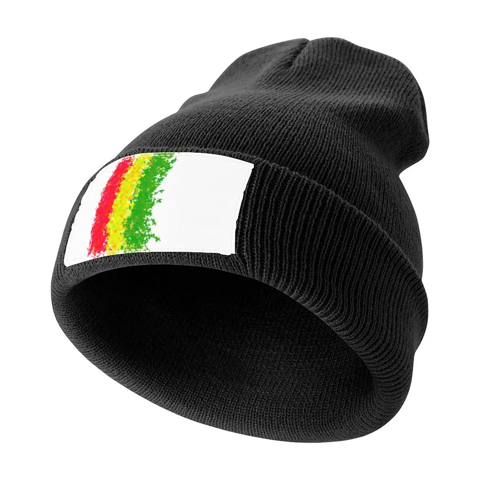 Vintage Style Arts Rasta Leaves Funny Men Bob Marley Awesome Music Knitted Cap Thermal Visor Luxury Brand Golf Female Men's