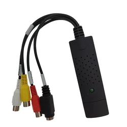 USB 2.0 RCA 케이블 어댑터 변환기, 오디오 비디오 캡처 카드 어댑터, TV DVD VHS 캡처 장치, PC 케이블 630 Win 7/8/10