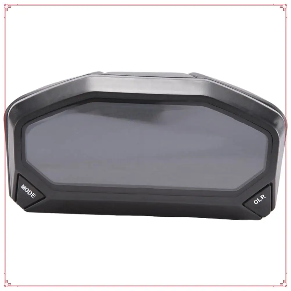 

YG150-23 Motorcycle Speedometer Universal Adjustable LED LCD Digital Odometer Tachometer For 1,2,4-Cylinder Parts