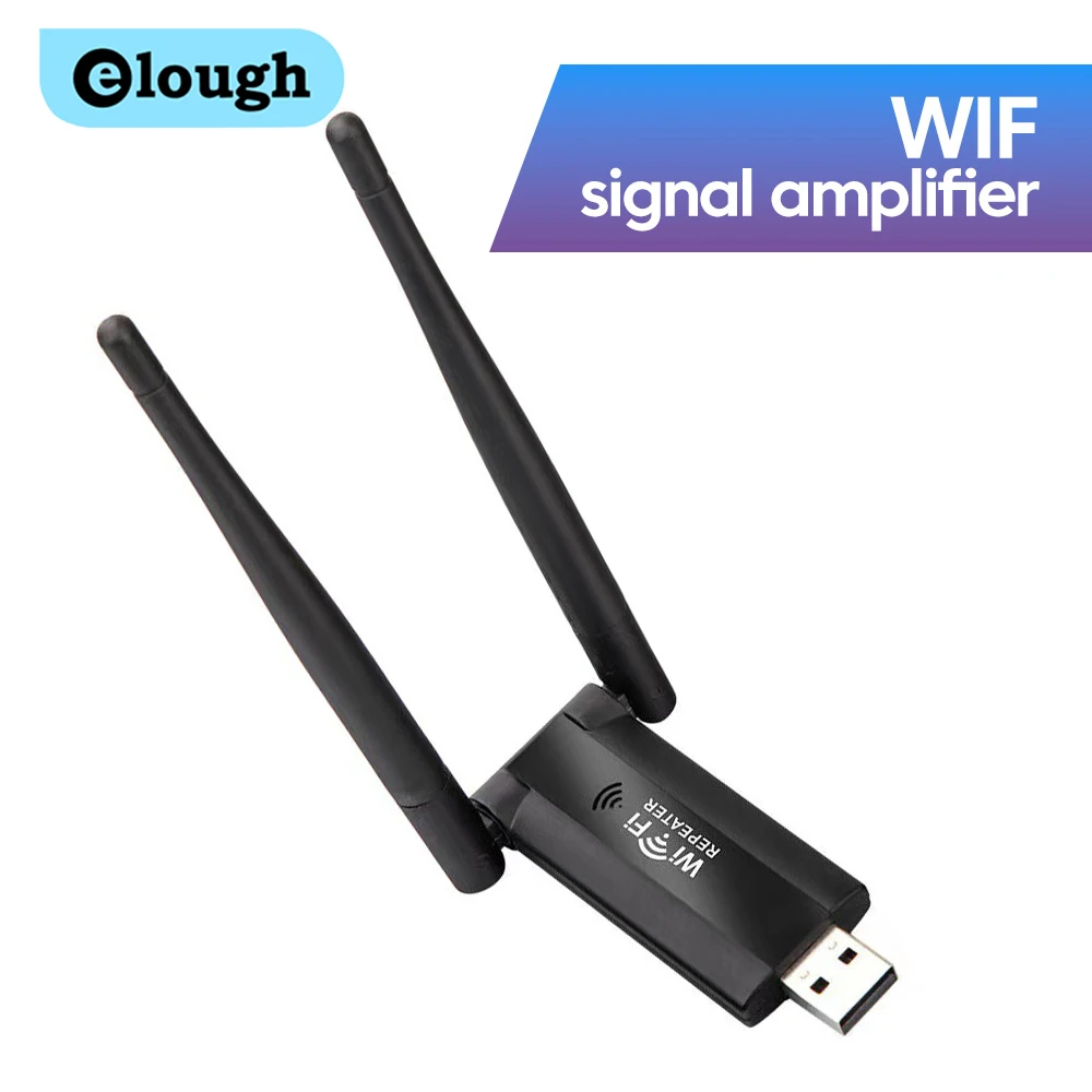 2.4G 300Mbps USB Wireless WiFi Repeater Extender Router WiFi Signal Amplifier Booster Wi-Fi Repeater Home Network Extension