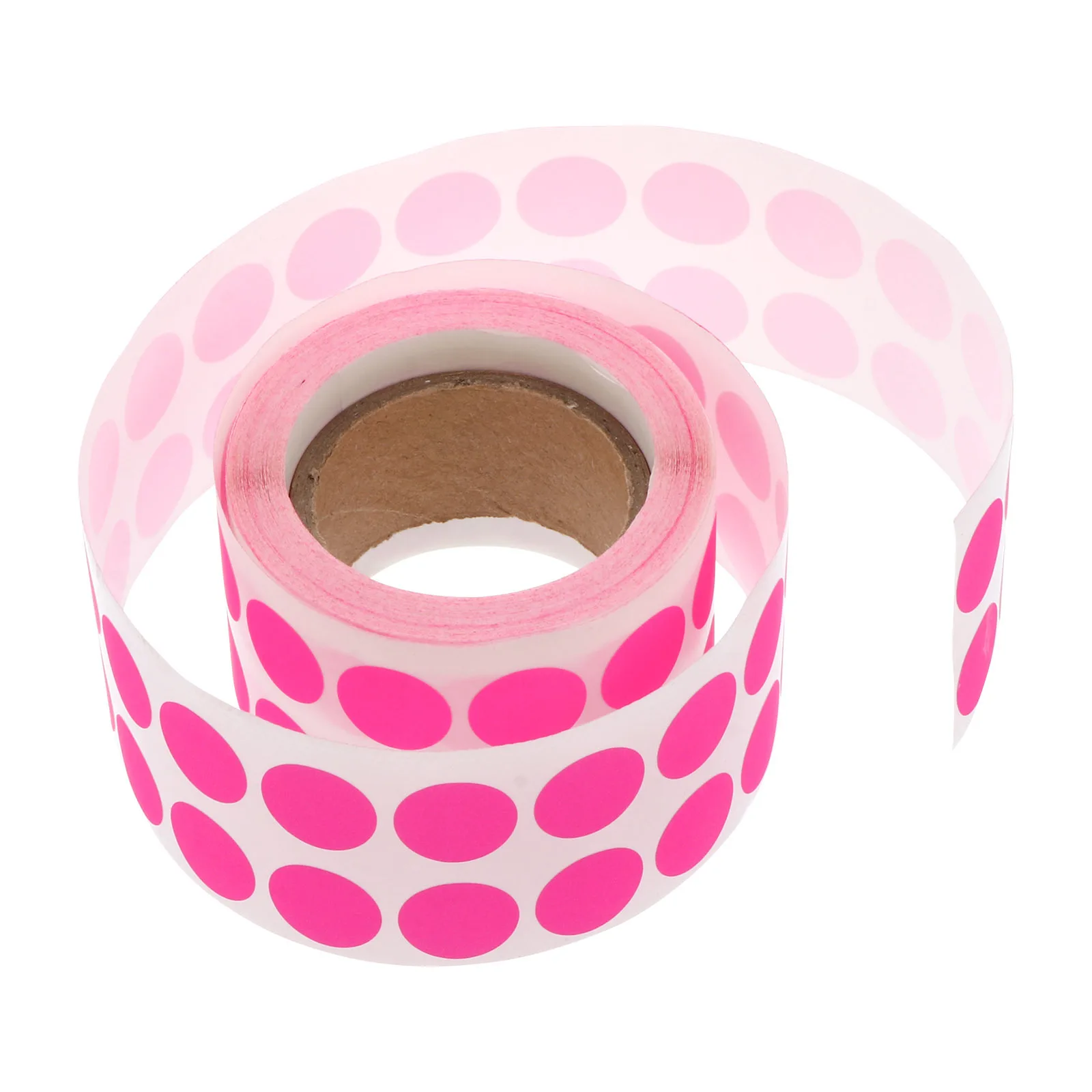 

1 Roll Fluorescent Stickers Colored Dot Self-Adhesive Label Tags For Diy Craft Gift Wrapping Folder Label