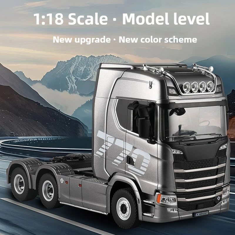 Huina 1501 770S RC Traktor 1/18 Symulacja Światło Dźwięk Stop RC Ciężarówka 19CH 2.4 Bezprzewodowy Pilot Zdalnego Sterowania Ciężarówka Inżynieryjna Zabawka