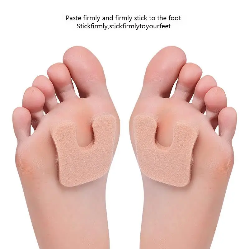 U shape Felt Foot Pads Thicken Shoe Pads Plantar Fasciitis Relief Comfortable Shock Absorption Shoe Insoles foot care Products