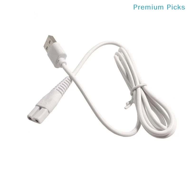 portableDurable PVC Charger Cord for Dental Irrigator & Electric Toothbrush Fit WP450EC WP462EC GS8-1 Bathroom Use