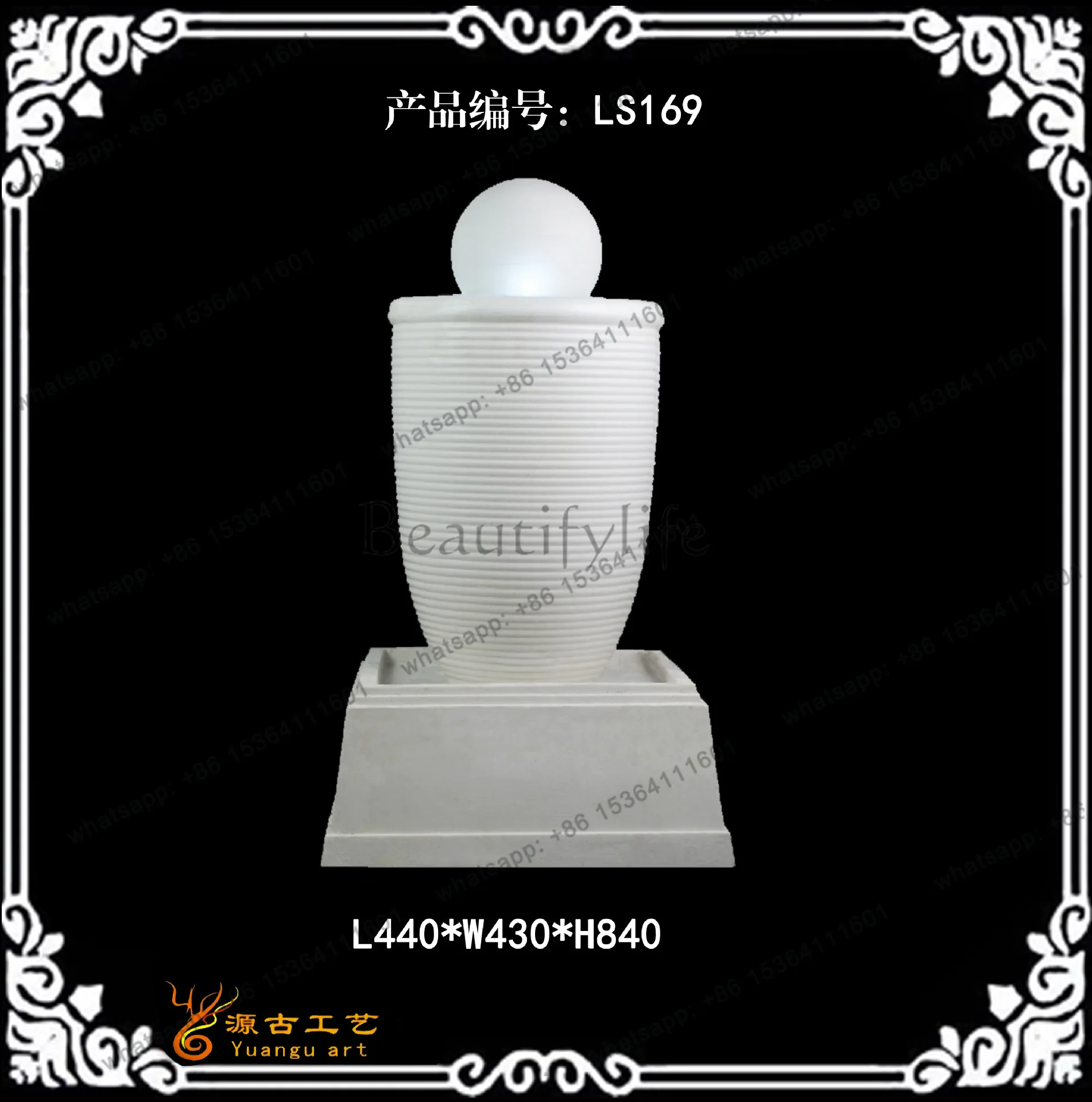 

Фонтан из песчаника для фэн-шуй: Декоративный элемент для привлечения богатства, ландшафтный дизайн, увлажнение воздуха, струящаяся вода для интерьера