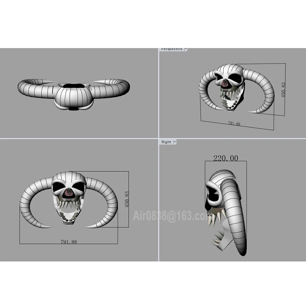 Outdoor Horned Inflatable Skull Arch Giant Airblown Hell Skull Skeleton Head Entrance Archway For Halloween Party Decoration