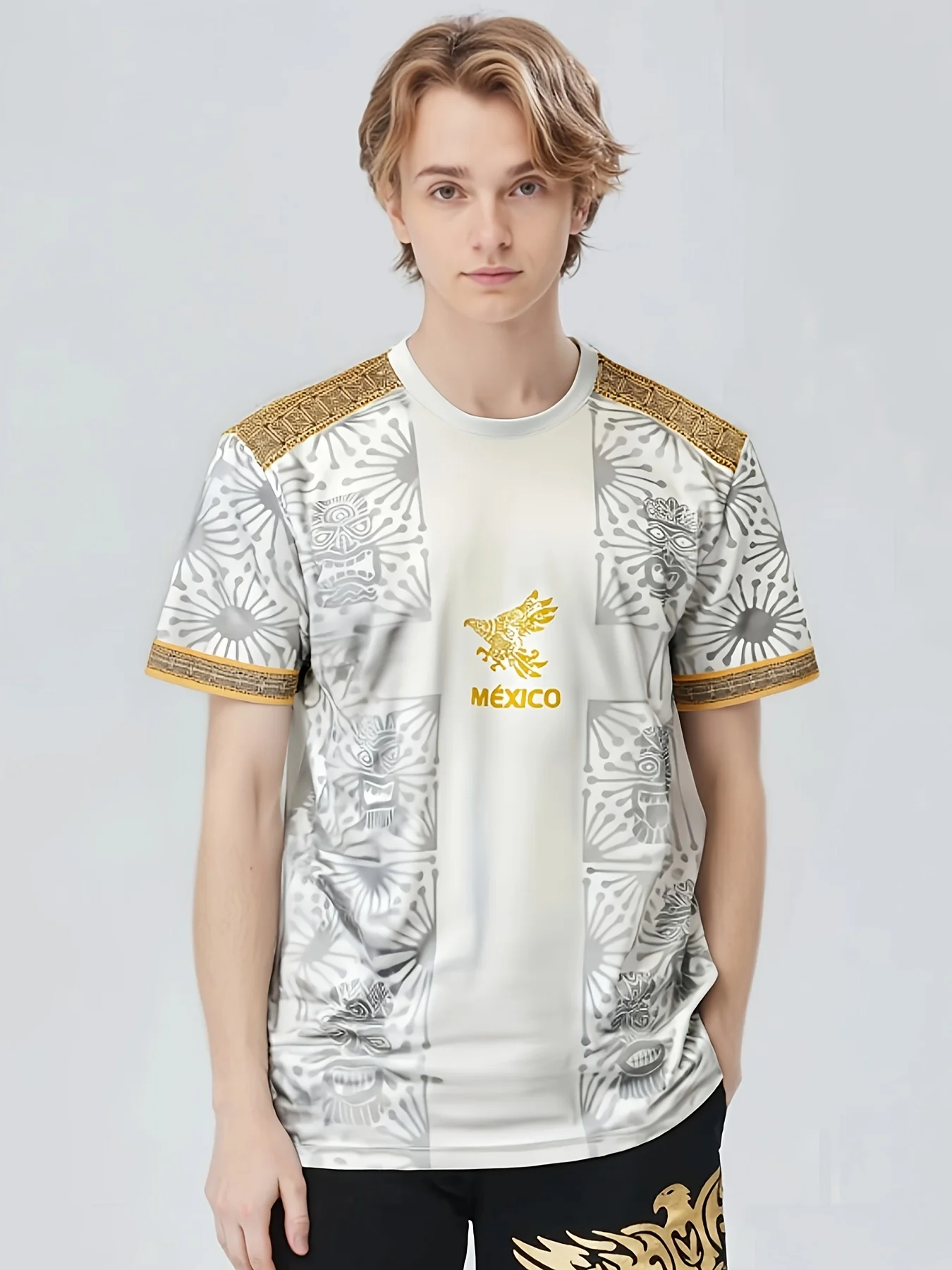 

Men's Short-sleeved Summer Football Training Jerseys Adult Quick-drying Sports Shirts Youth Football Shirts for Matches