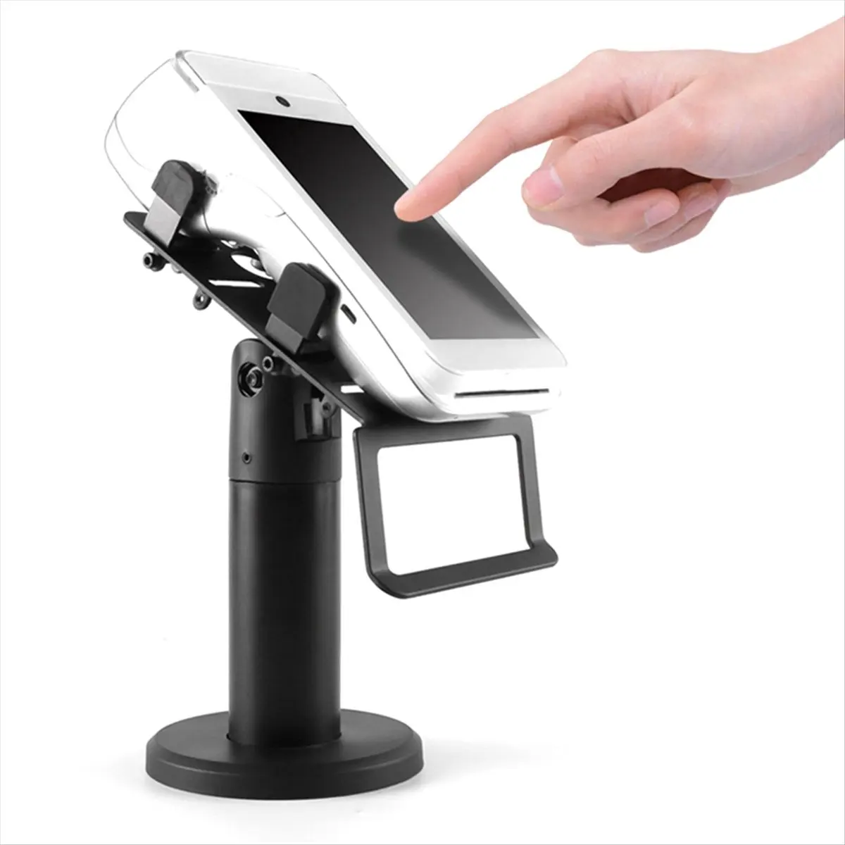 ●Pos Machine Stand 360 Degree Rotating Display Stand Safety Bracket Flexible Adjustable Pos Claw Stand