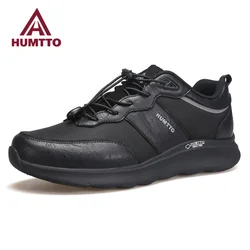 HUMTTO Men's Sports Shoes Lightweight Jogging Running Shoes for Men Luxury Designer Sneakers Man Outdoor Leather Casual Trainers