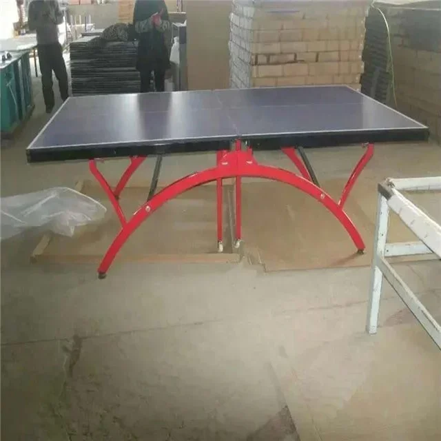 2026 Offical Size SMC Outdoor Table Tennis Table Training Steel Metal Frame Tube Waterproof Ping-pong Table