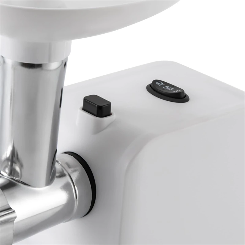 Penggiling daging elektrik 1000W untuk dapur, pembuat sosis dengan 3 piring penggiling makanan, pencincang daging, penggiling makanan