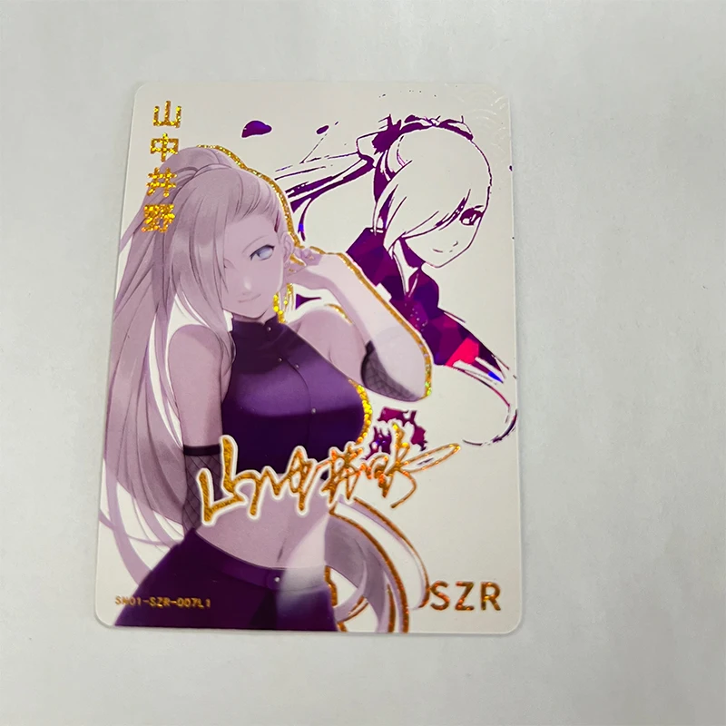 Dea SZR Card Haruno Sakura Kanroji Mitsuri Kamado Nezuko carta fatta in casa fai da te regalo di compleanno di natale giocattoli collezione carta