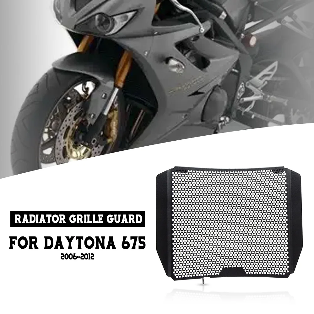 

Motorcycle For Daytona 675 2006 2007 2008 2009 2010 2011 2012 Radiator Guard Grill Cover Cooler Protection Daytona675