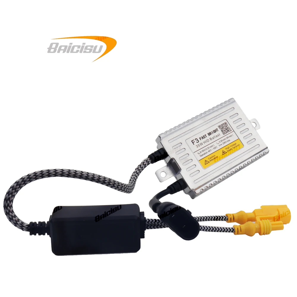1 pcs 35W Cars Haedlihgts F3 bright Quick Ballast Digital Conversion, hidden reactor 12V/35W