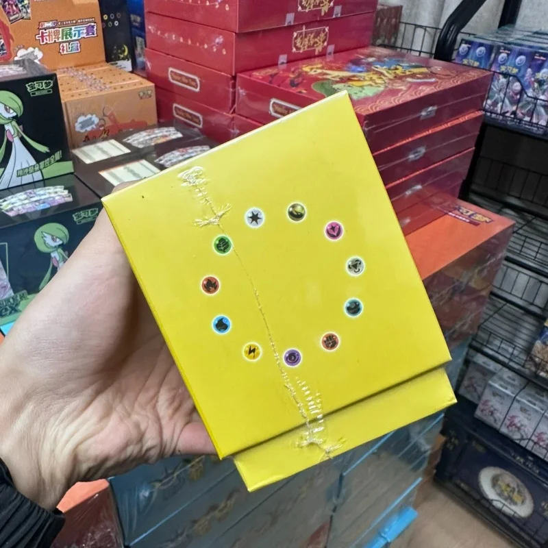 Hot Sale Original Pokémon Trading Cards PTCG Thunder Grass Radiant Energy gift box Collection card Birthday Gift Chinese Version view 5