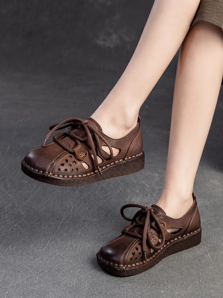 

Мужские и женские ажурные сандалии: удобная, повседневная, дышащая и универсальная обувь на плоской подошве для женщин