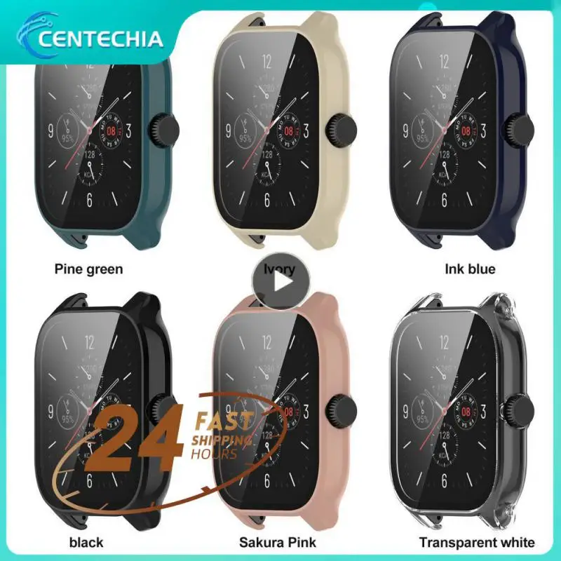 Hard Case For Huami Amazfit GTS 4 mini 2mini GTS3 Smart Watch Bumper Screen Protector For Amazfit GTS 4 4mini GTS2 mini Cover