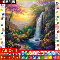 HOMFUN Fairy Dust AB Full Diamond Embroidery 