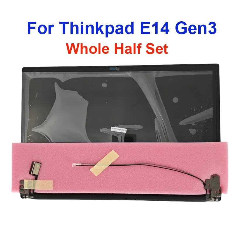 

Новый оригинальный ЖК-экран в сборе, весь половинный комплект для Lenovo Thinkpad E14 Gen 3 с ЖК-крышкой + рамкой