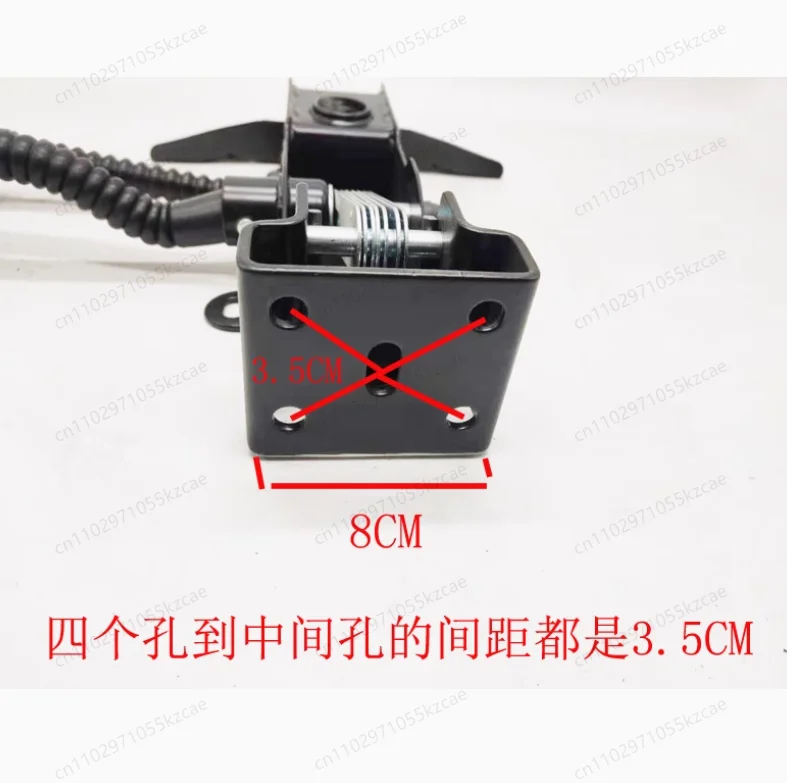 هيكل كرسي الكمبيوتر، صينية كرسي دوارة، قاعدة مكتب، ملحقات كرسي دوار للقرص الدوار، يمكن استلقاءها #3