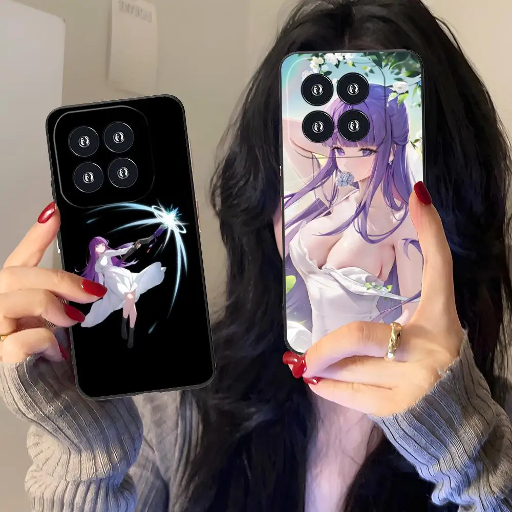 

Чехол для телефона Sousou no Frieren Fern для Xiaomi 15 14 13 12 Mi 11 T Ultra Lite Pro S X 5G с цветной печатью, защитные мобильные телефоны