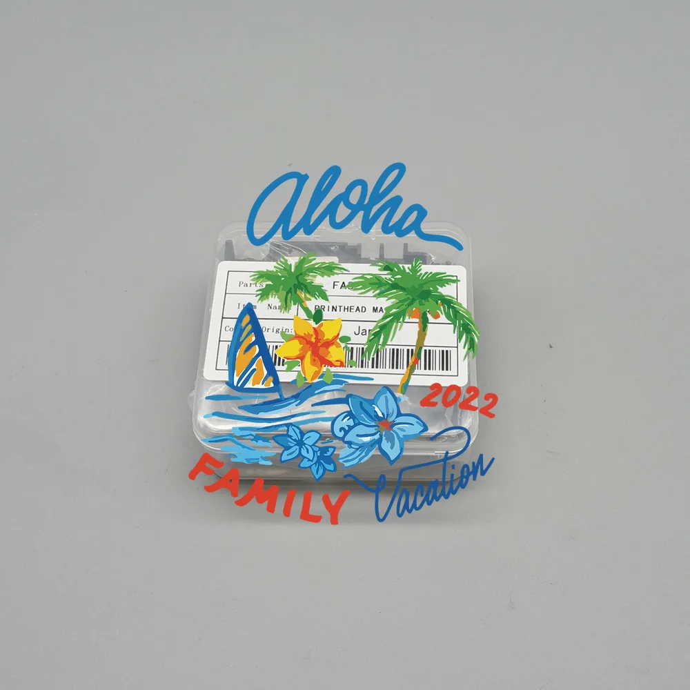 

Compatible for Epson 4720 i3200 Printhead Ink Damper Adapter Manifold Eco Solvent DTF UV Inkjet Printer Plotter Print Head Cover