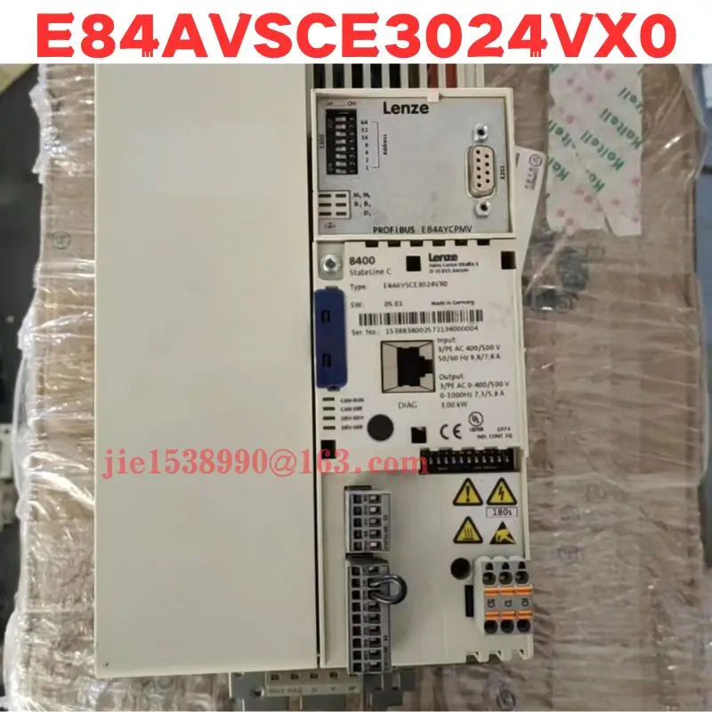Used Frequency Converter E84AVSCE3024VX0  Normal Function Tested OK