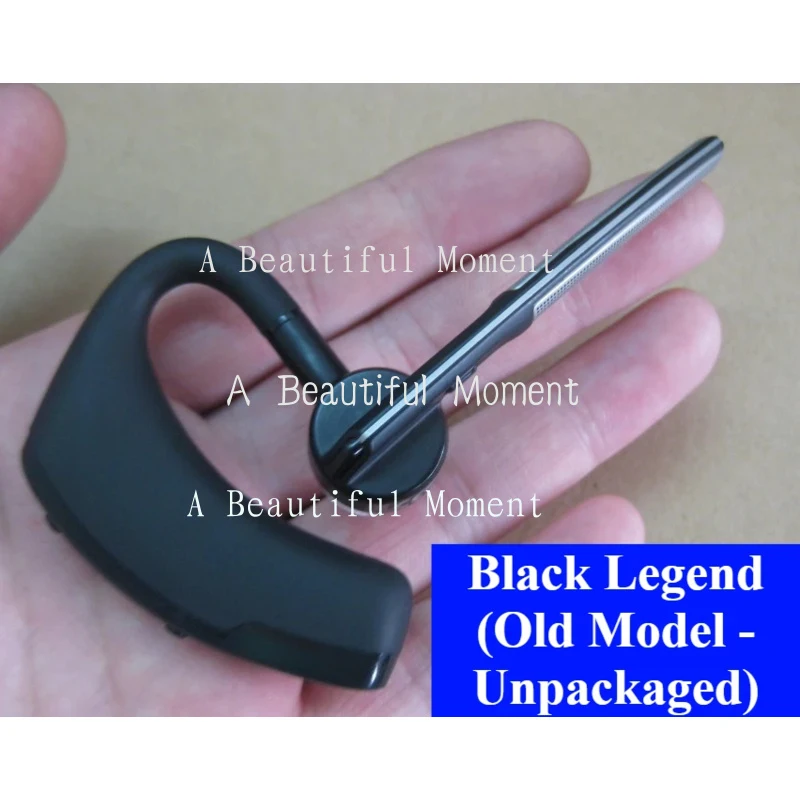 Auriculares inalámbricos Bluetooth Plantronics Poly Voyager 5200/5210 con reducción de ruido, auricular empresarial de una sola oreja, usado.
