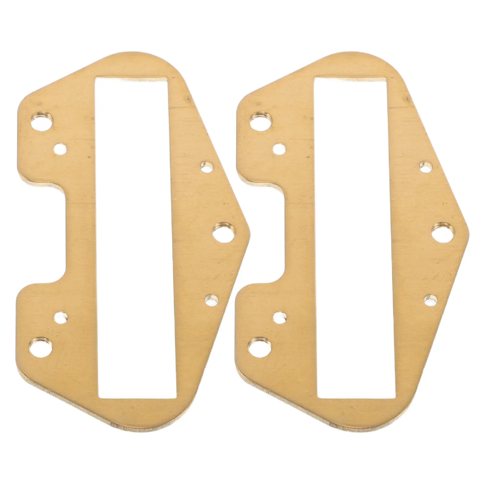 

2Pcs Tl Electric Guitar Pickup Copper Base Plate 72x38mm High Conductivity Upgrade for Clarity Responsiveness Magnetic