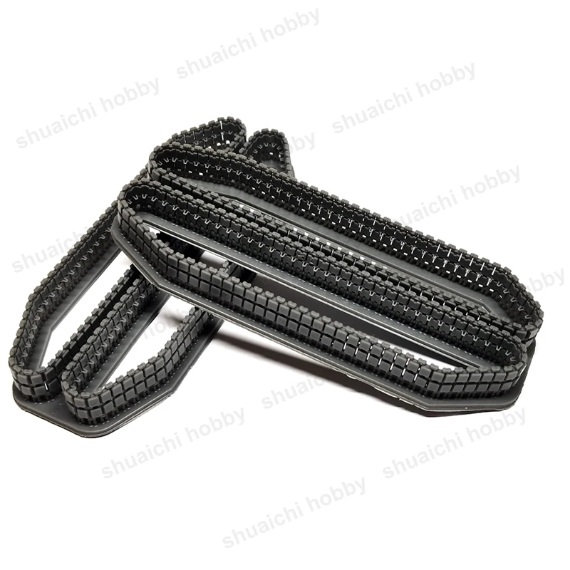 1 Juego de pista de resina a escala 1/72 para modelo de tanque de batalla principal M1A2, pistas sin fin impresas en 3D integradas, reemplazos DIY