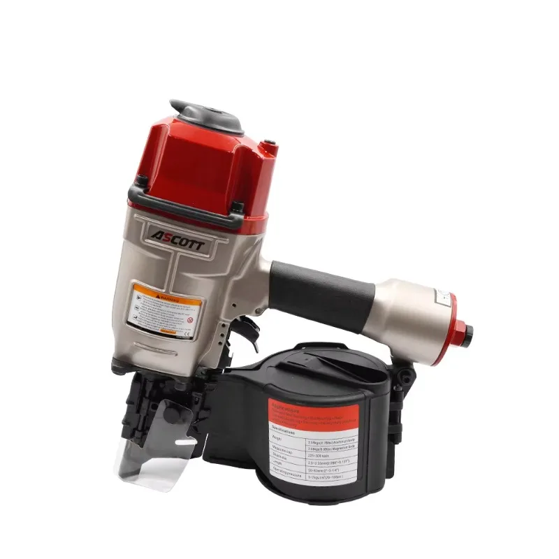 الصناعية و DIY الصف الهوائية CN80 15 درجة لفائف انحياز بائع المسامير الأرضيات الصلبة الهواء لفائف بائع المسامير مع