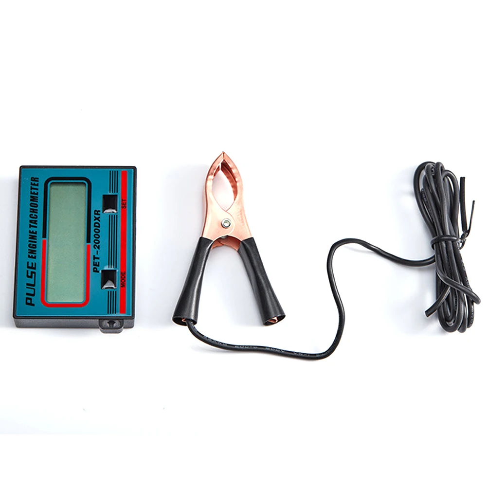 Chainsaw Tachometer Versatile Gasoline Engine Tester Multifunctional Motorcycle Tachometer RPM Meter High RPM Lawnmower Tester