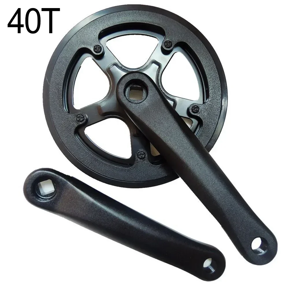 Single Chainring Bicycle CrankArm Set 48T/40T/52T 170mm Crankset Square Hole Cycling Mountain Road Bike Parts Crank Set