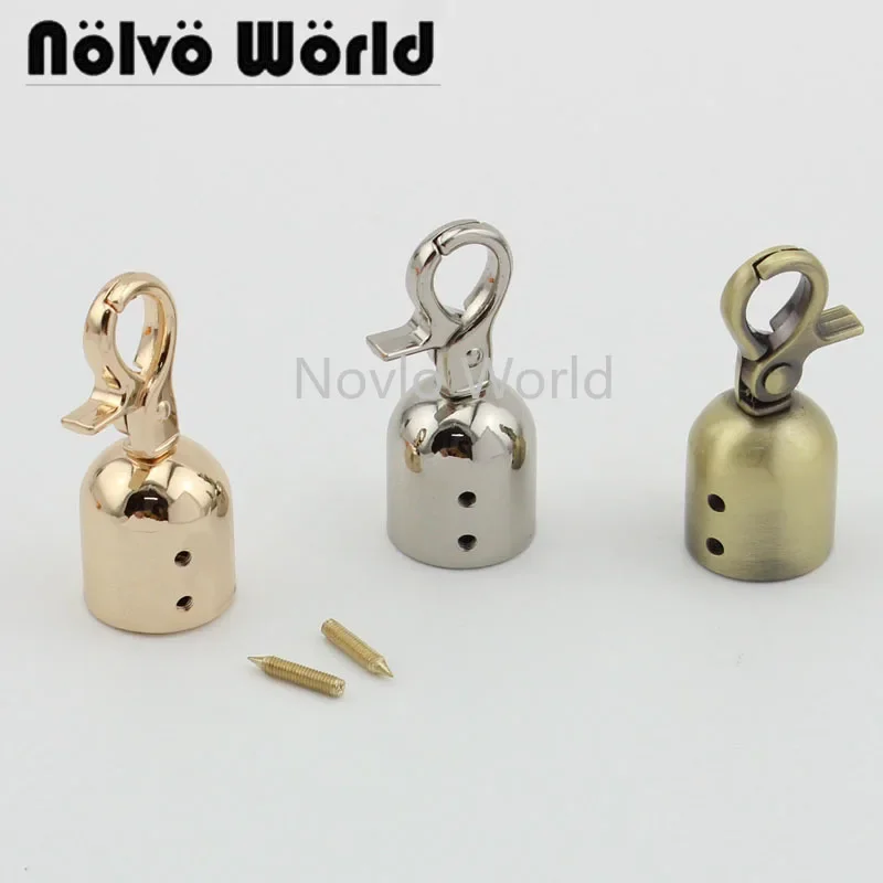 

2 pieces 5 colors, 53*21.5mm, metal hanger connects tassel buckle with screws handbags handles hardware accessories
