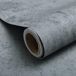 Retro PVC Thicken Industrial Cement Floor Stickers Self Adhesive Waterproof Anti Slip for Home Decorative Vinyl Floor Stickers