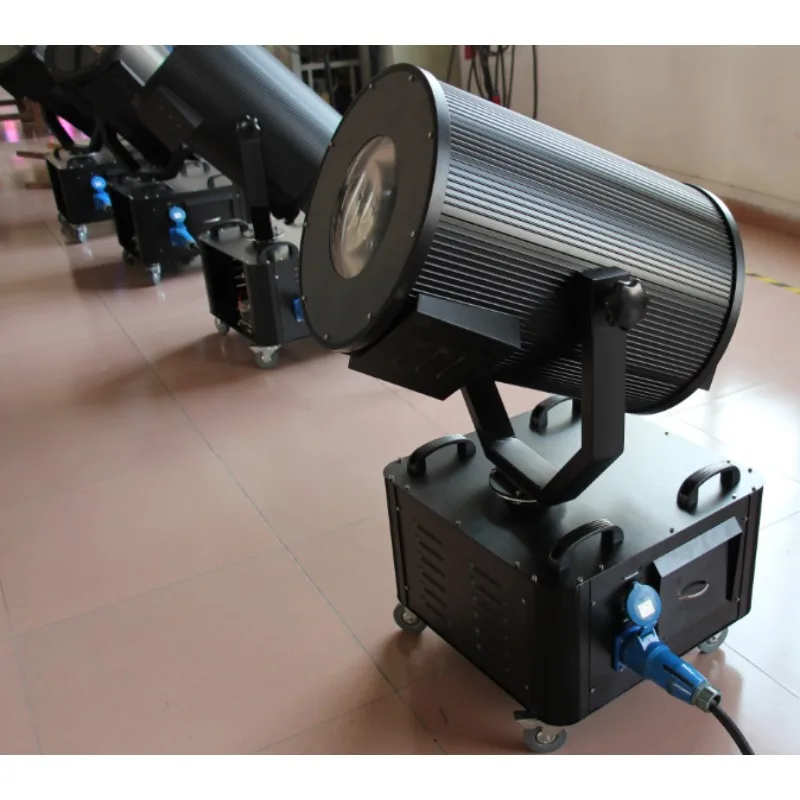 Long-range powerful rose zenith searchlight for field operations