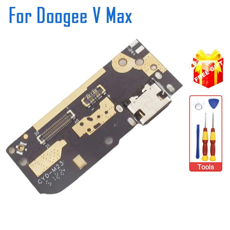 

New Original DOOGEE V Max USB Board Dock Base Charging Port Board With Mic Accessories For DOOGEE V Max Smart Phone