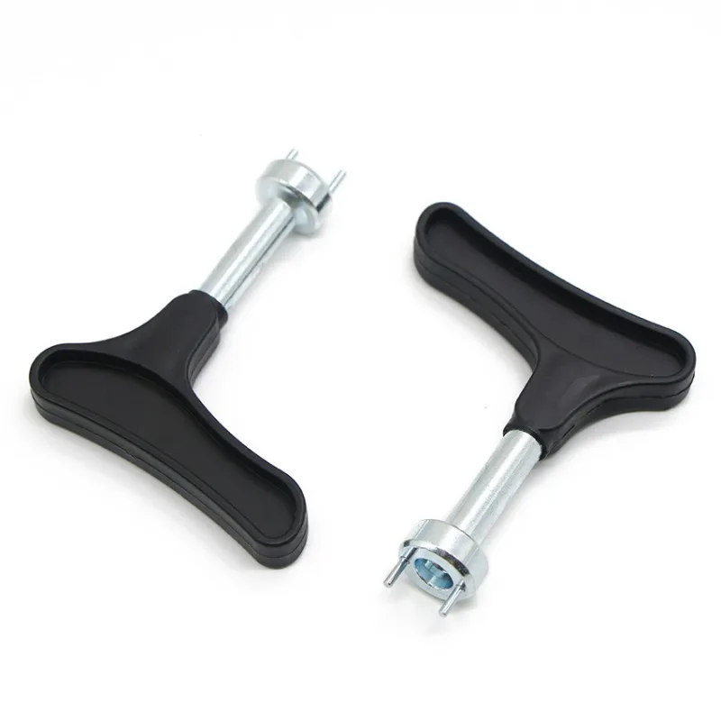 1 Pc Golf Shoe Spike Wrench, Black Shoe Spike Remover Installer Tool for Golf Cleats, Rotatable Shoe Nail Detacher view 5