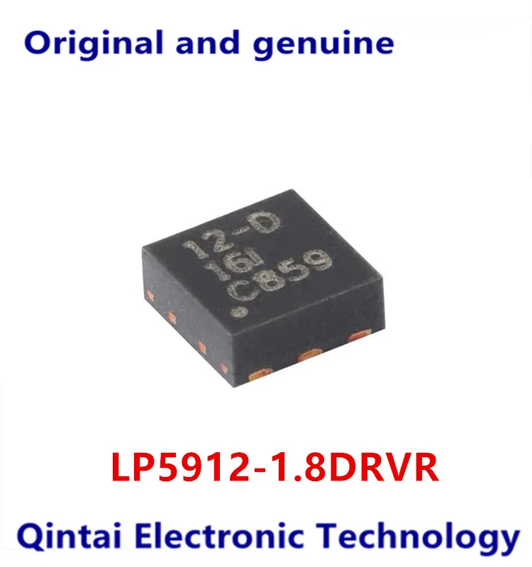 2 buah/lot kemasan LP5912-1.8DRVR asli baru WSON-6 layar sutra 12-D CIP IC regulator tegangan linier