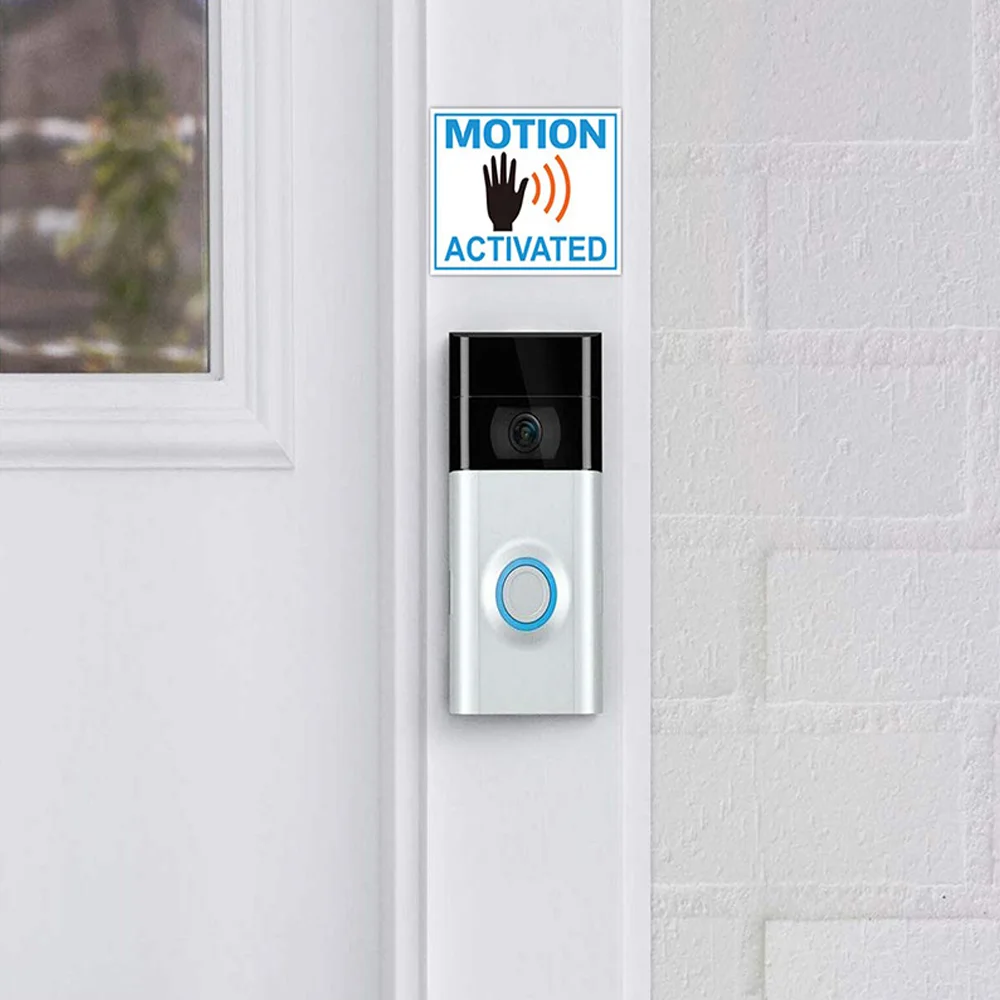 Fake Voice Motion & Clap Activated Sign 60 Pack - Prank Stickers Funny Joke Labels - Practical Hilarious Tags