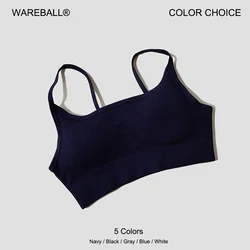 Seamless Sexy Top Backless Bra Female Underwear Women's Cropped Tank Top Yoga Bra Women Gym Fitness Crop Top Sportswear Tops