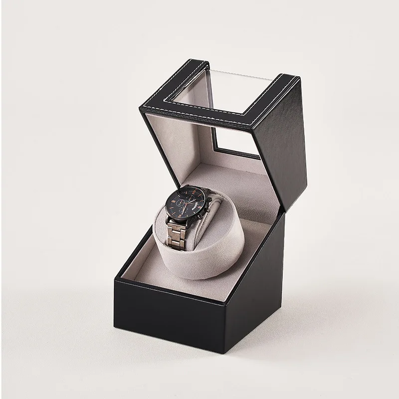 В наличии кожаные встряхивающие часы, бытовая техника, корпус для часов, высококачественная коробка с автоматическим заводом, упаковка для часов, витрина