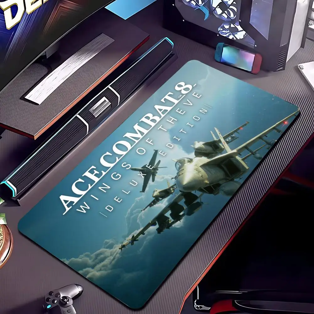 ACE COMBAT 8 WINGS OF THEVE Mouse Pad Large Playmat Gaming Customized Mat XXL Size Gamer Office Mousepad Logo Desk Mat