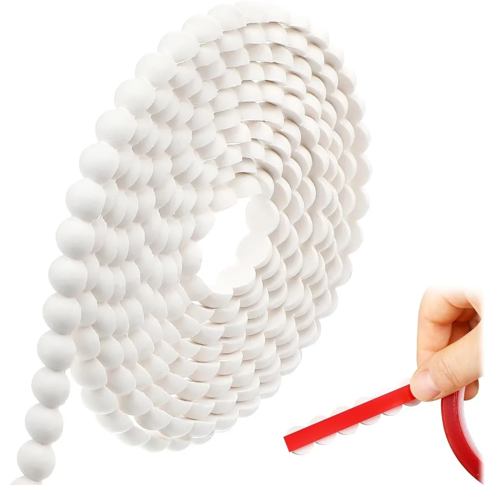 DIY-Dekoration, 3 Meter, Wandleistenbesatz, flexibler, lackierbarer Stab für Wände, Perlen, selbstklebende Verkleidungsstreifen, Backsplash