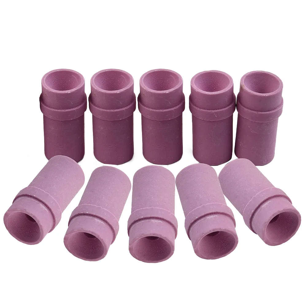 10Pcs Sandblaster Ceramic Nozzle Tip Air Siphon Sand Blasting Nozzle  For Machinery /Industrial Machinery Tool