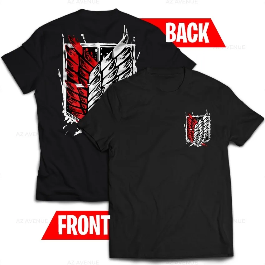 

Атака Титанов аниме мультфильм уличная одежда из микрофибры Dri-Fit полиэстер трендовая уличная мужская футболка с короткими рукавами женский детский топ